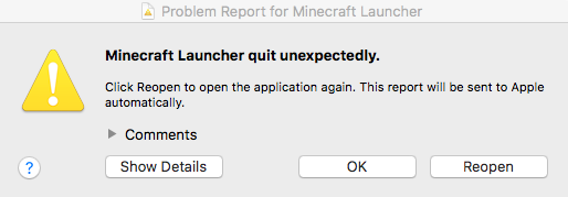 microsoft quit unexpectedly mac